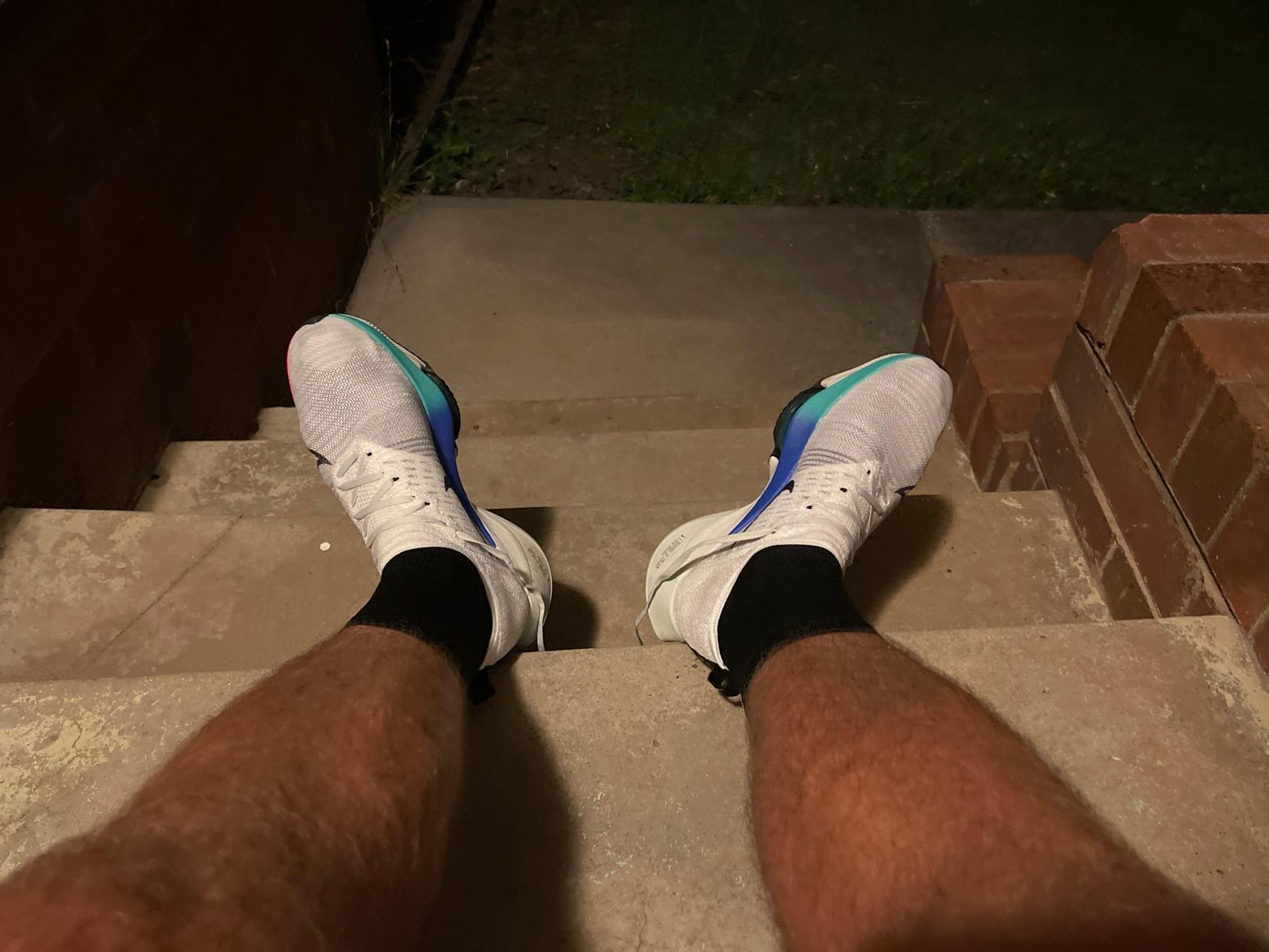 Tired legs after a run