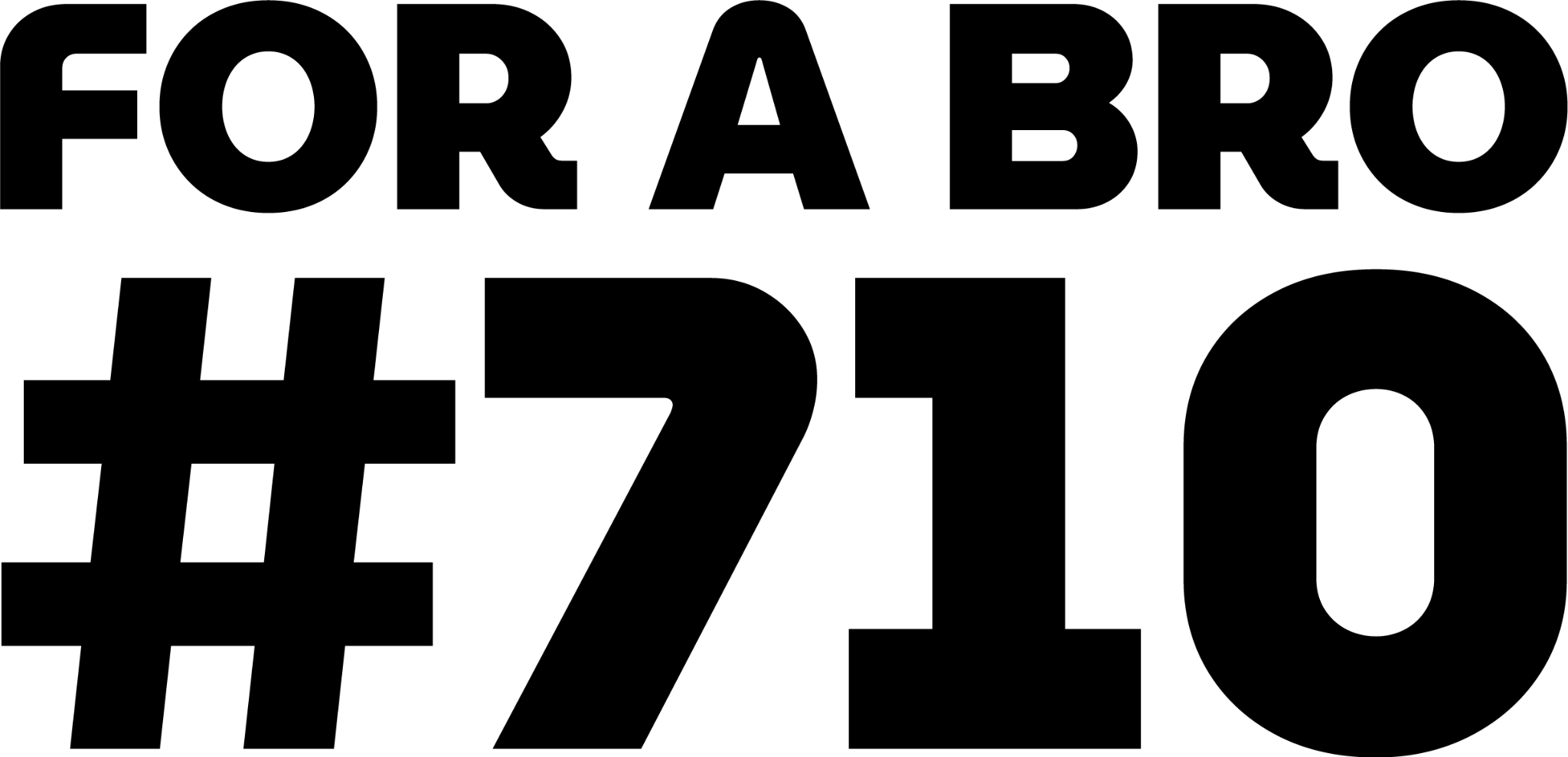 For a Bro 710 logo